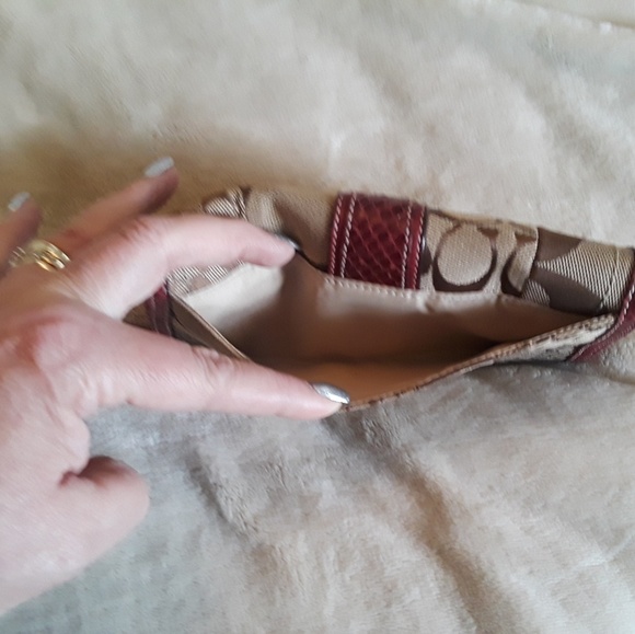 COACH Patchwork and Python Wallet - Picture 3 of 6